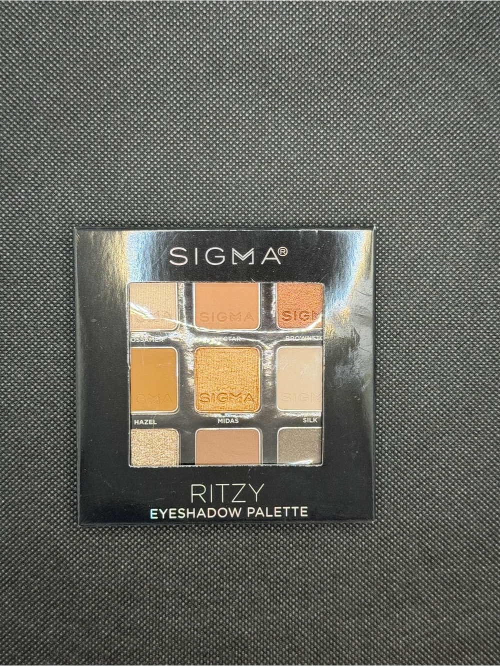 Sigma Beauty Ritzy Mini Palette — Warm Golds & Neutral Browns